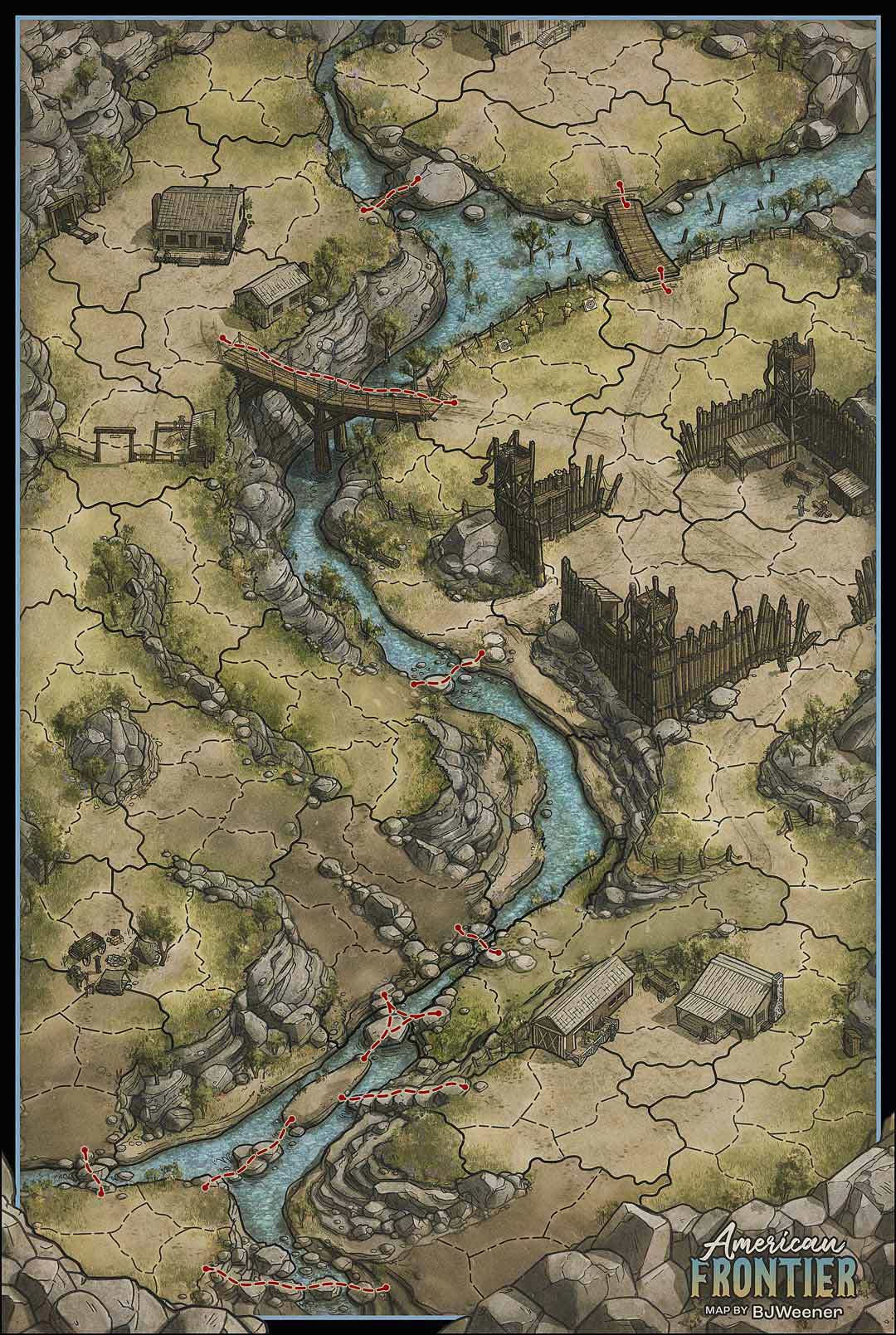 the map